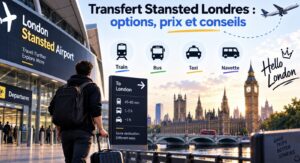 Transfert Stansted Londres : options, prix et conseils