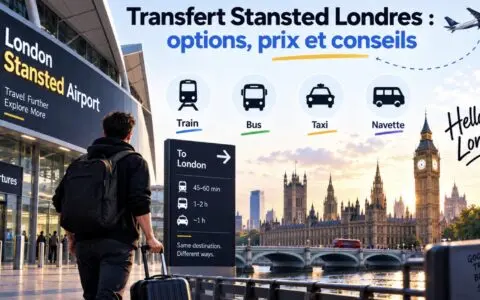 Transfert Stansted Londres : options, prix et conseils