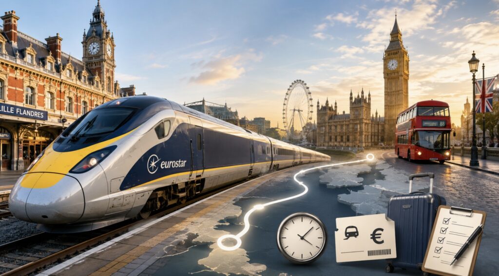 Eurostar Lille Londres : durée, prix et conseils pratiques