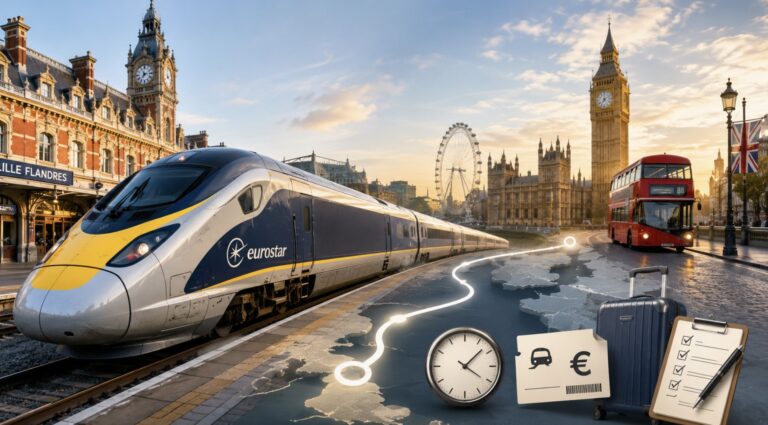 Eurostar Lille Londres : durée, prix et conseils pratiques
