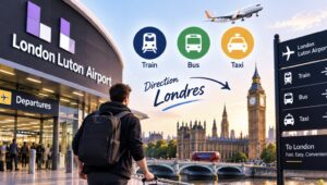 Transfert Luton Londres : train, bus ou taxi ?